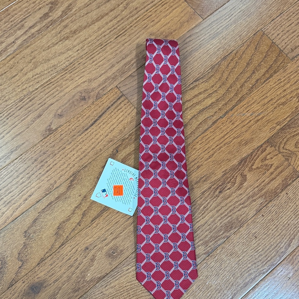 Red Sox Patterned Tie NWT